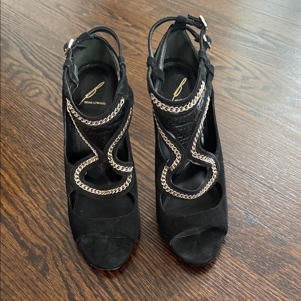 Brian Atwood Lollita Sandal Heels - US 10